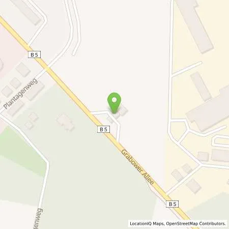 Standortübersicht der Tankstelle TotalEnergies Ludwigslust in 19288 Ludwigslust