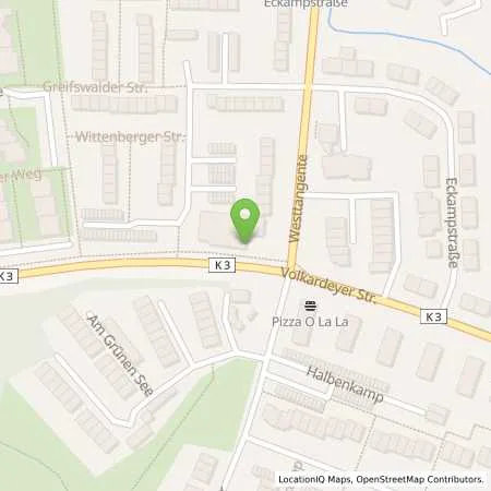 Standortübersicht der Tankstelle Aral Tankstelle in 40878 Ratingen