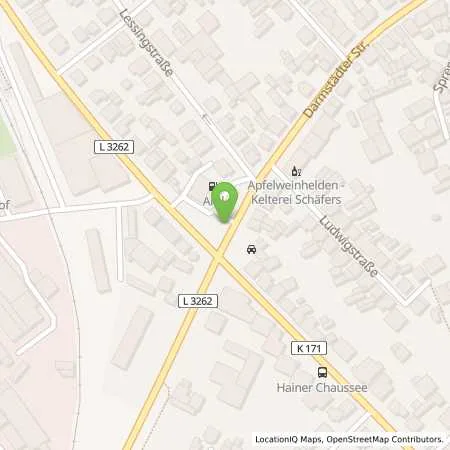 Standortübersicht der Tankstelle Aral Tankstelle in 63303 Dreieich