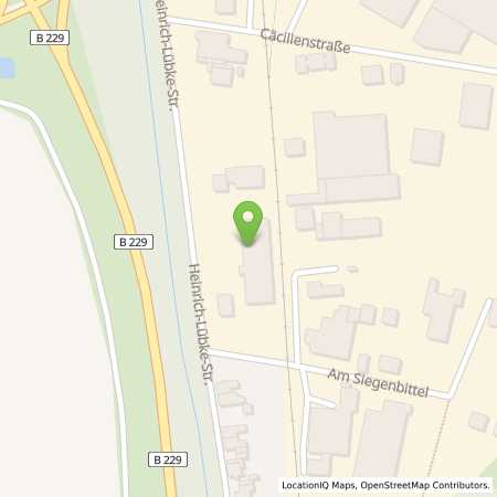 Standortübersicht der Benzin-Super-Diesel Tankstelle: AGRAVIS Kornhaus Westfalen-Süd GmbH in 59759, Arnsberg-Hüsten
