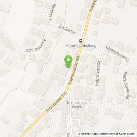 Standortübersicht der Tankstelle AVIA Tankstelle in 94360 Mitterfels