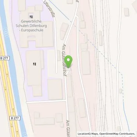 Standortübersicht der Tankstelle Tankstelle Dillenburg in 35683 Dillenburg