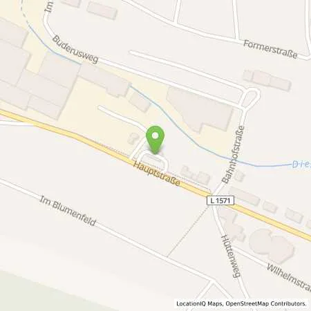 Standortübersicht der Tankstelle Tankstelle Ewersbach in 35716 Dietzhölztal