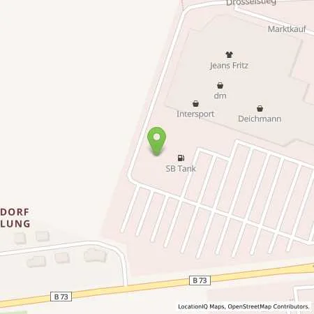 Standortübersicht der Tankstelle Supermarkt C&C Stade Drosselstieg 77 in 21682 Stade