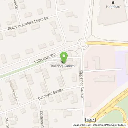 Standortübersicht der Tankstelle Shell Springe Voelksener Str. 46 in 31832 Springe