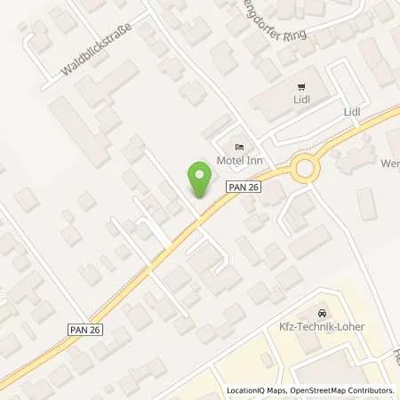 Standortübersicht der Tankstelle AVIA Tankstelle in 84359 Simbach am Inn