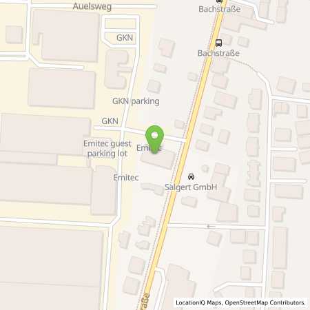 Standortübersicht der Benzin-Super-Diesel Tankstelle: Esso Tankstelle in 53797, LOHMAR