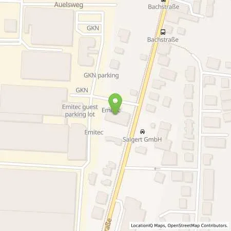 Standortübersicht der Tankstelle Esso Tankstelle in 53797 LOHMAR