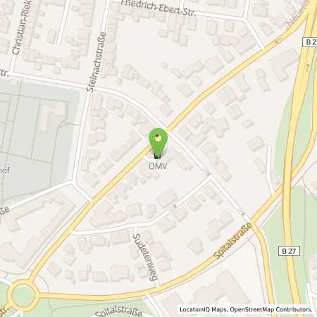 Standortübersicht der Tankstelle Neckarsulm Neuenstädter Strasse 42 in 74172 Neckarsulm