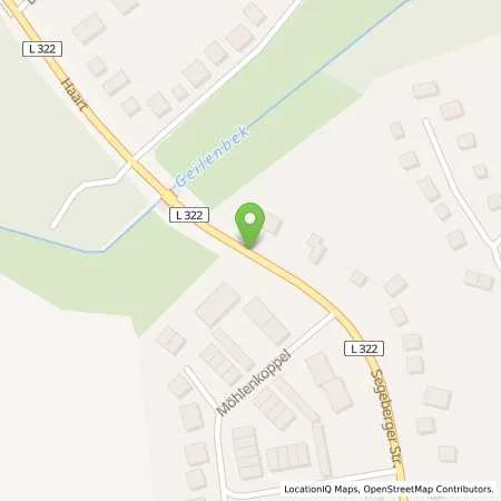 Standortübersicht der Tankstelle Fieroh GmbH in 24539 Neumünster