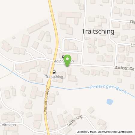 Standortübersicht der Benzin-Super-Diesel Tankstelle: TRAITSCHING - BACHSTR. 1 in 93455, Traitsching