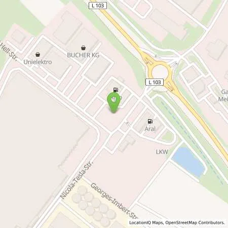 Standortübersicht der Tankstelle ENI in 77972 Mahlberg