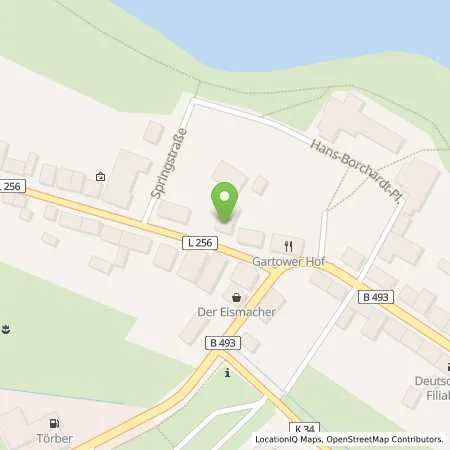 Standortübersicht der Tankstelle Gartow in 29471 Gartow