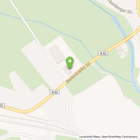 Standortübersicht der Benzin-Super-Diesel Tankstelle: Honsel TS Lahntal Göttingen in 35094, Lahntal - Göttingen