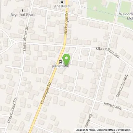 Standortübersicht der Tankstelle Shell Stuttgart Hechinger Str. 33 in 70567 Stuttgart