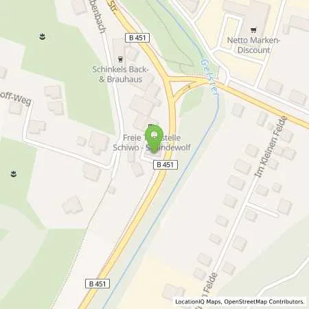 Standortübersicht der Tankstelle Tankstelle Schiwo in 37213 Witzenhausen