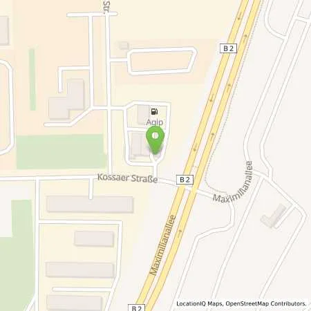 Standortübersicht der Tankstelle ENI in 04356 Leipzig (Podelwitz)