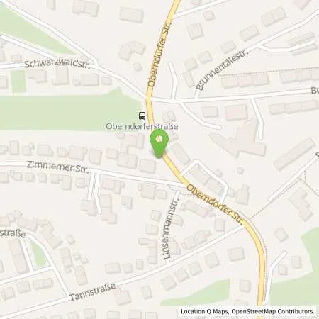 Standortübersicht der Tankstelle Tankstelle Nordgarage in 78628 Rottweil