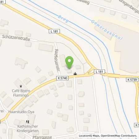 Standortübersicht der Tankstelle Esso Tankstelle in 78199 BRAEUNLINGEN