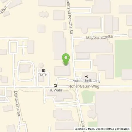 Standortübersicht der Tankstelle MTB Automaten-Tankstelle in 72202 Nagold