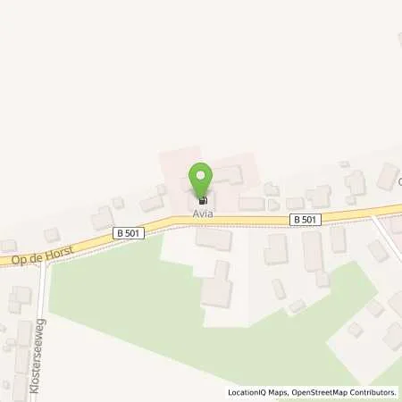 Standortübersicht der Tankstelle AVIA Tankstelle in 23743 Grönwohldshorst