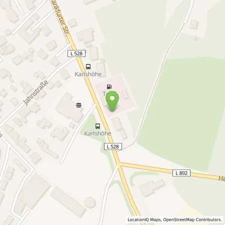 Standortübersicht der Tankstelle TotalEnergies Halver in 58553 Halver