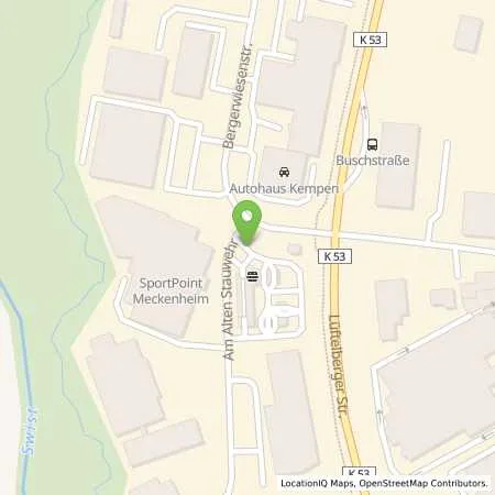 Standortübersicht der Tankstelle AVEX Meckenheim in 53340 Meckenheim