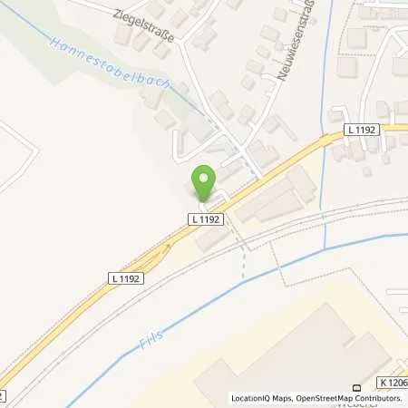 Standortübersicht der Tankstelle Shell Reichenbach Stuttgarter Str. 84 in 73262 Reichenbach