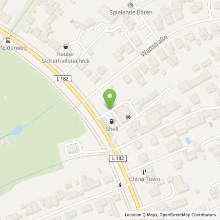 Standortübersicht der Tankstelle Shell Lübeck Brandenbaumer Landstr. 117 in 23566 Lübeck