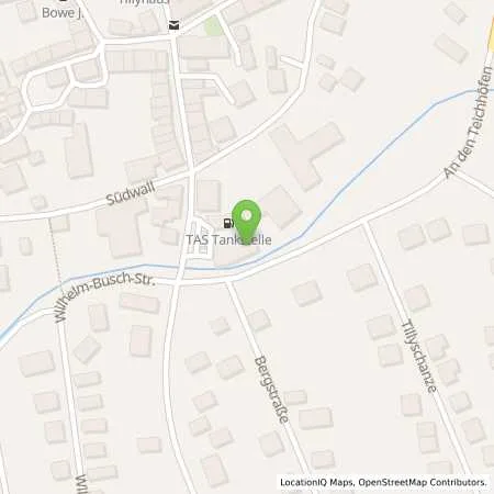 Standortübersicht der Tankstelle TAS Bockenem in 31167 Bockenem