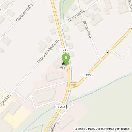 Standortübersicht der Tankstelle Aral Tankstelle in 56470 Bad Marienberg