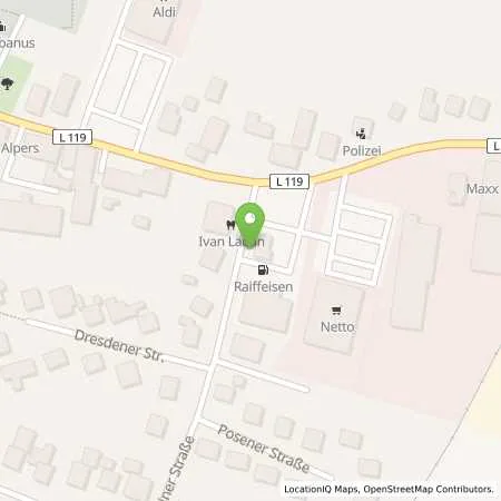 Standortübersicht der Tankstelle Raiffeisen Weser-Elbe eG in 27639 Wurster Nordseeküste