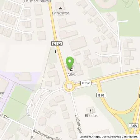 Standortübersicht der Tankstelle Aral Tankstelle in 49134 Wallenhorst