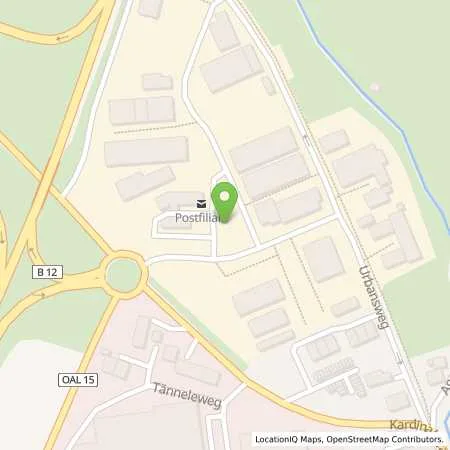 Standortübersicht der Tankstelle Shell Jengen Gewerbestr. 1 in 86860 Jengen