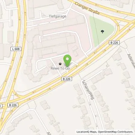 Standortübersicht der Tankstelle Aral Tankstelle in 45894 Gelsenkirchen