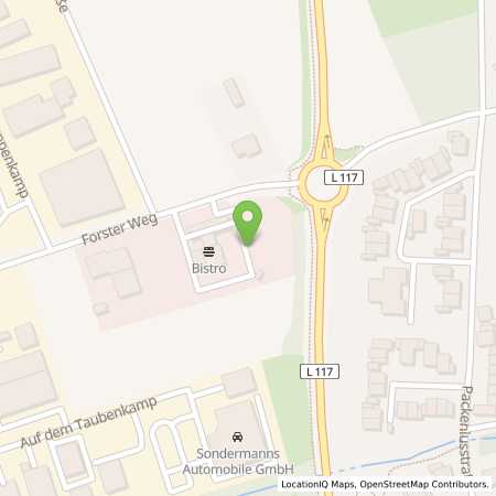 Standortübersicht der Benzin-Super-Diesel Tankstelle: Wassenberg, Forster Weg 31 in 41849, Wassenberg