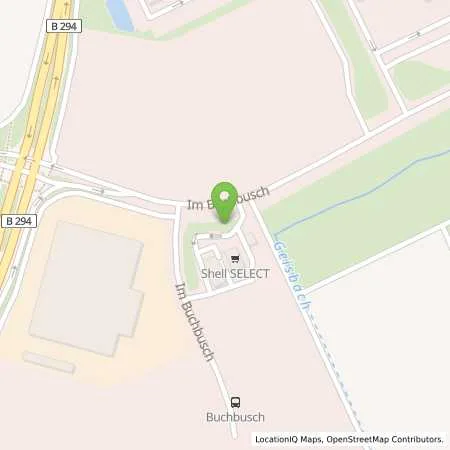Standortübersicht der Tankstelle Shell Pforzheim Im Buchbusch 12 in 75177 Pforzheim