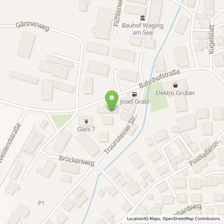 Standortübersicht der Tankstelle Shell Waging Traunsteiner Str. 2 in 83329 Waging