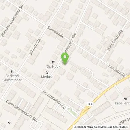 Standortübersicht der Tankstelle Harald Henn in 68519 Viernheim