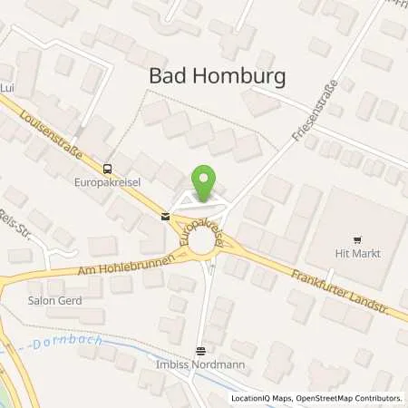 Standortübersicht der Tankstelle Aral Tankstelle in 61348 Bad Homburg