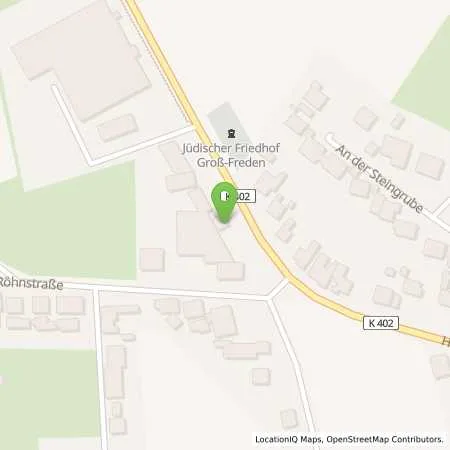 Standortübersicht der Tankstelle TAS Freden in 31084 Freden