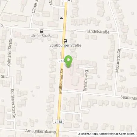 Standortübersicht der Tankstelle AVIA XPress Automatenstation in 51375 Leverkusen