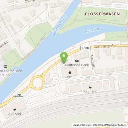 Standortübersicht der Tankstelle AVIA Tankstelle in 72160 Horb am Neckar