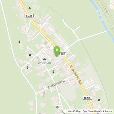 Standortübersicht der Tankstelle Tankstelle Kaltennordheim in 36452 Kaltennordheim