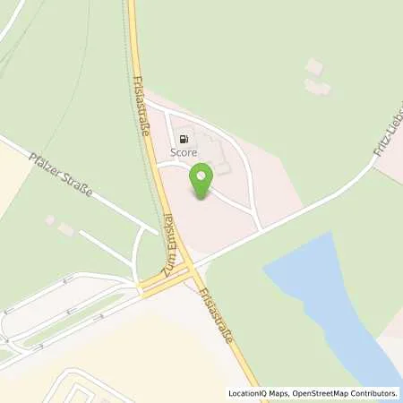 Standortübersicht der Tankstelle Emden IV in 26723 Emden