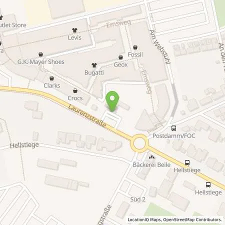 Standortübersicht der Tankstelle T OCHTRUP in 48607 OCHTRUP