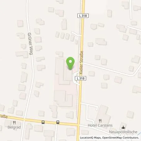 Standortübersicht der Tankstelle Shell Bordesholm Kieler Str. 37-39 in 24582 Bordesholm