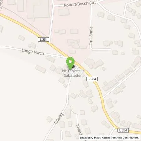 Standortübersicht der Tankstelle Bft Tankstelle Autohaus Wehle e.k in 72178 Waldachtal (Salzstetten)