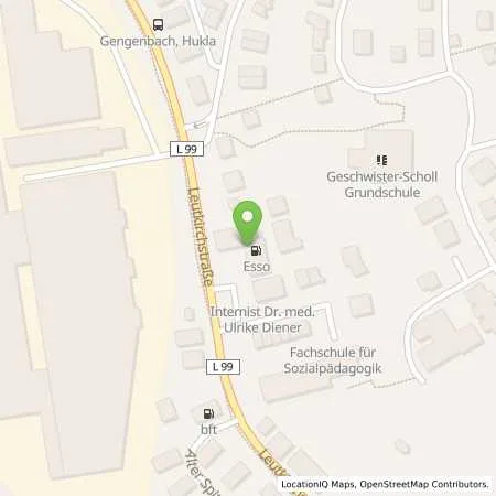 Standortübersicht der Tankstelle Esso Tankstelle in 77723 GENGENBACH