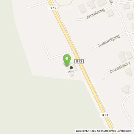 Standortübersicht der Tankstelle Aral Tankstelle in 21709 Himmelpforten